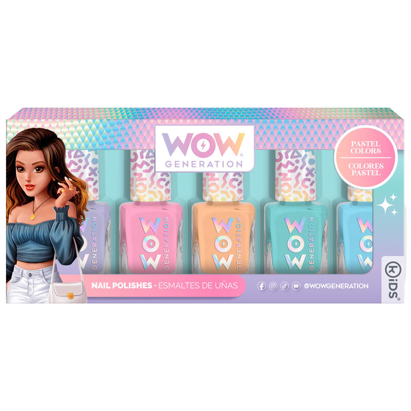 Set 5 botes esmalte uñas Wow Generation_1