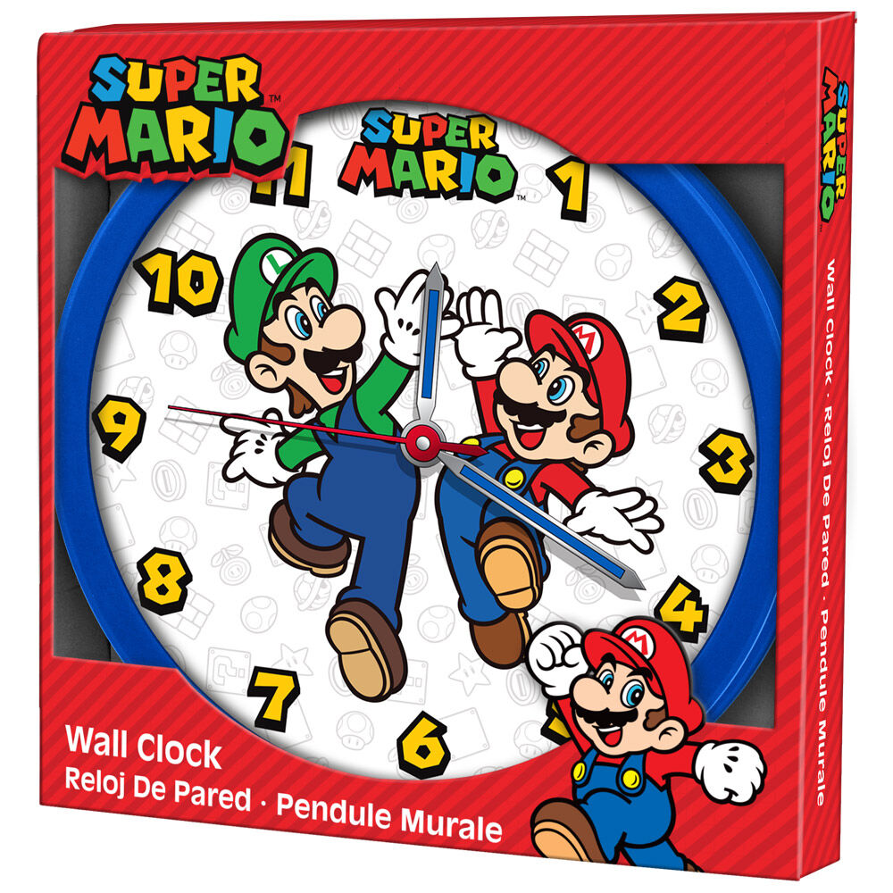 Reloj pared Super Mario Bros_1
