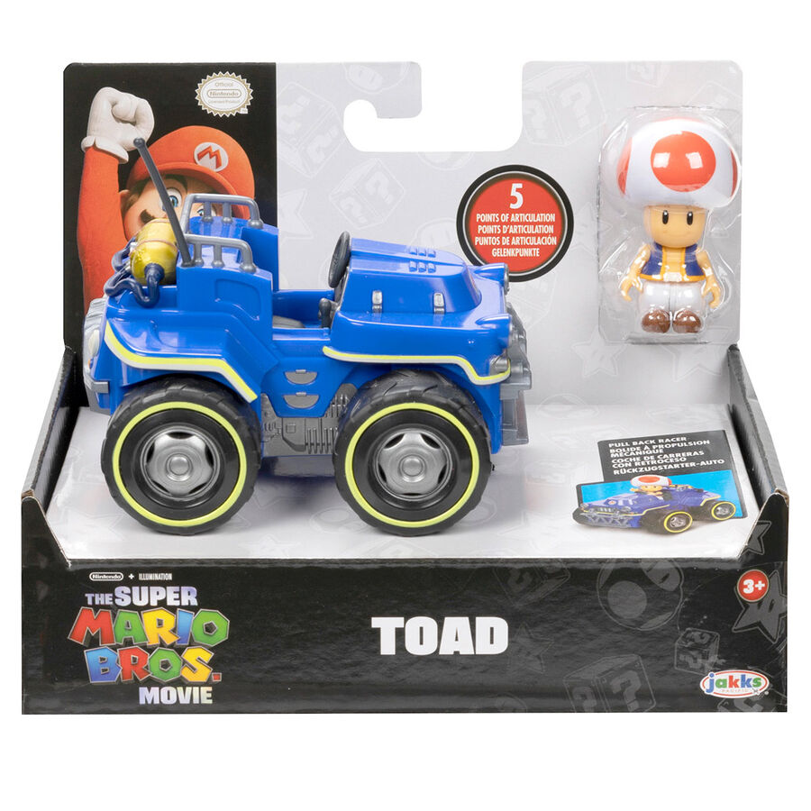 Figura Toad Kart La Pelicula Mario Kart 7cm_1