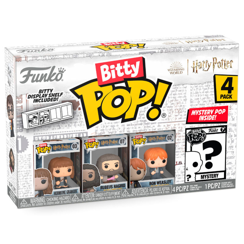 Set 4 figuras Bitty POP Harry Potter Hermione_1