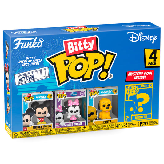 Set 4 figuras Bitty POP Disney Mickey_1