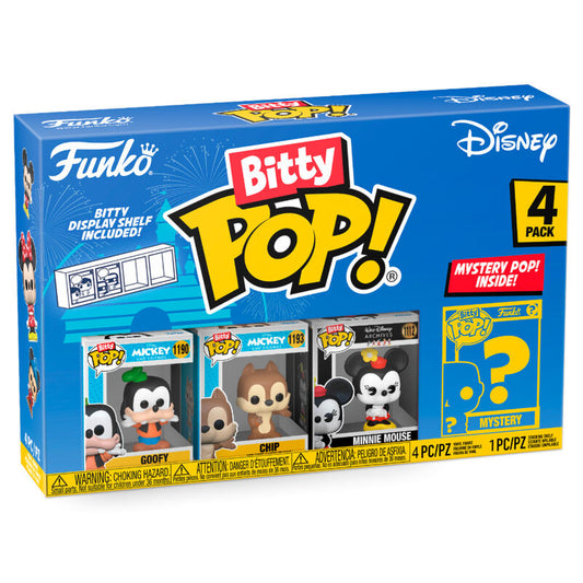 Set 4 figuras Bitty POP Disney Goofy_1