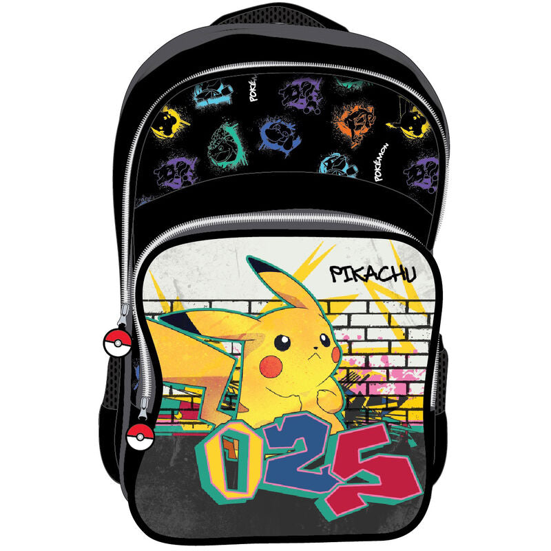 Mochila Pikachu Pokemon 42cm adaptable_1