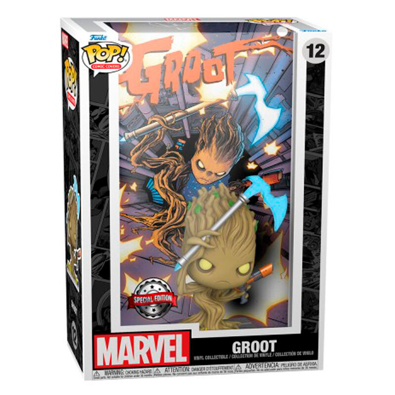 Figura POP Comic Cover Marvel Groot Exclusive_1