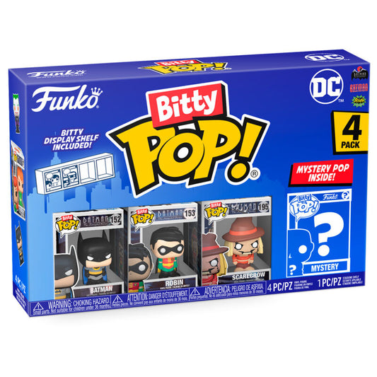 Set 4 figuras Bitty POP DC Comics Batman_1