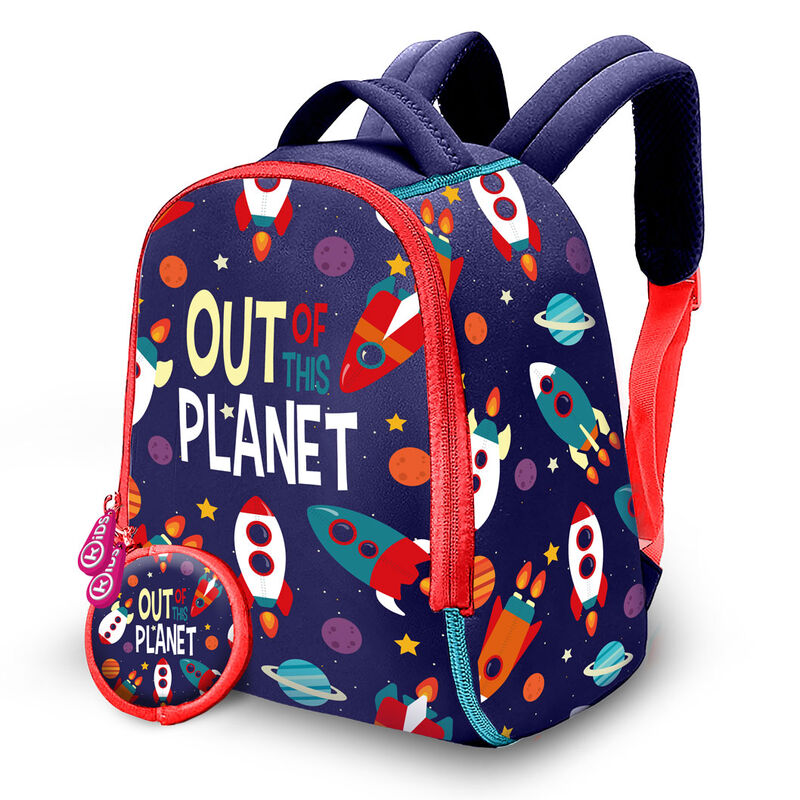 Mochila + monedero Out Planet neopreno 25cm_1