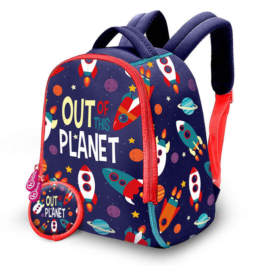 Mochila + monedero Out Planet neopreno 25cm_1