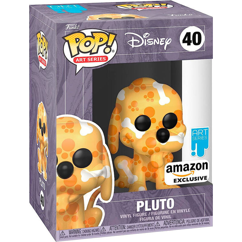 Figura POP Disney Pluto Artist + Caja Exclusive_1
