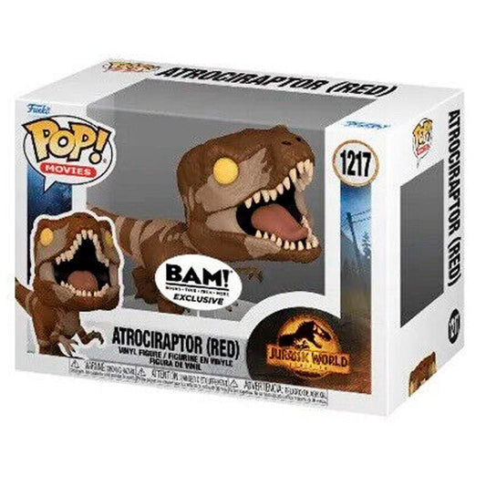 Funko POP figura Jurassic World Atrociraptor Red Exclusive_1
