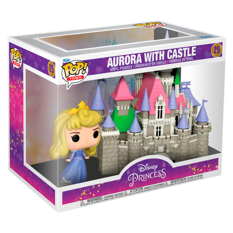 Figura POP Town Disney Princesas Aurora with Castle_1