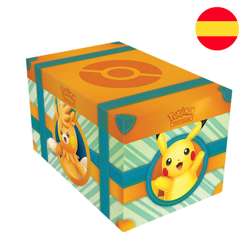 Cofre del tesoro juego cartas coleccionables Pokemon español_1