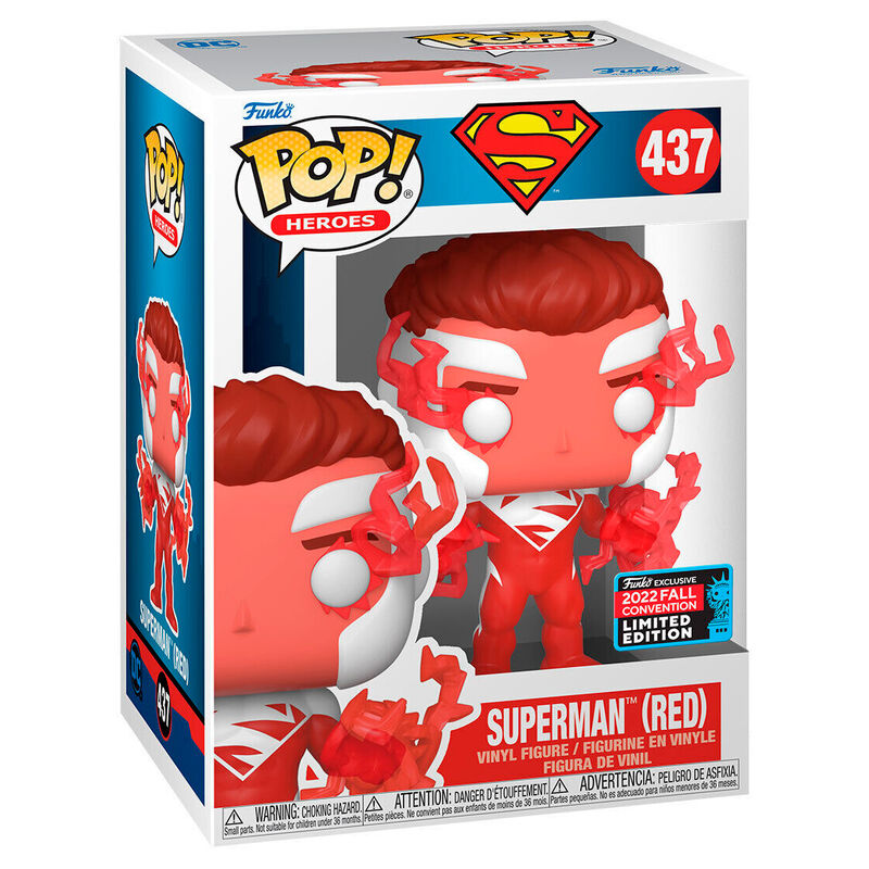 Figura POP DC Comics Superman - Superman Red Exclusive_1