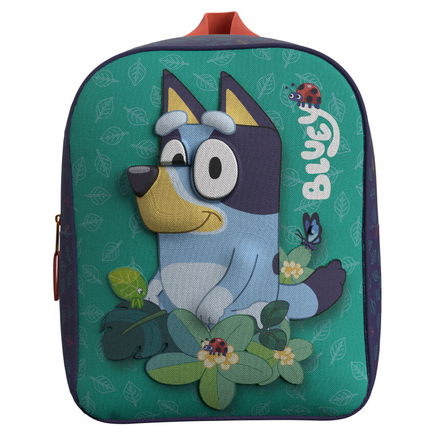 Mochila 3D Leaves Bluey 30cm_1