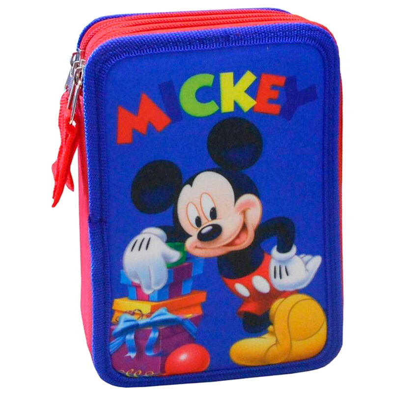 Plumier Mickey Disney triple_1