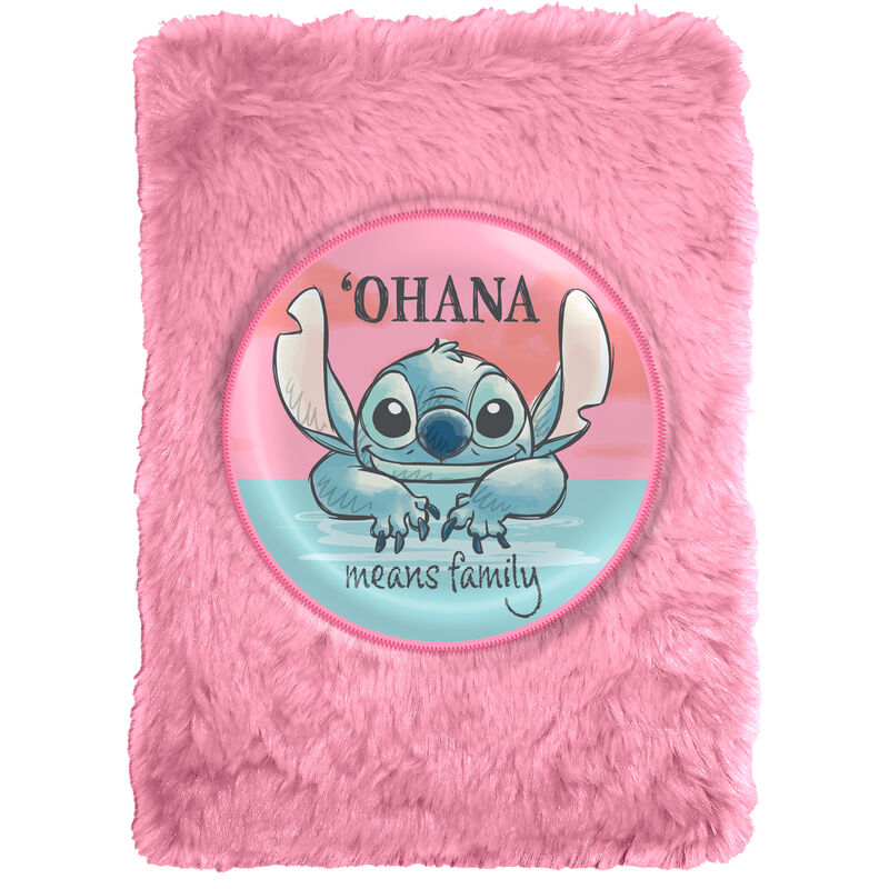 Cuaderno peluche Stitch Disney_1
