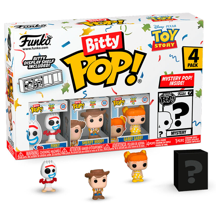 Set 4 figuras Bitty POP Disney Toy Story Forky_1