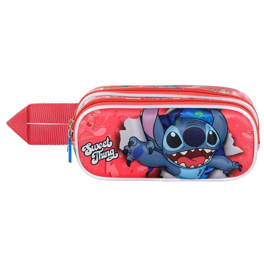 Estuche 3D Thing Stitch Disney doble_1