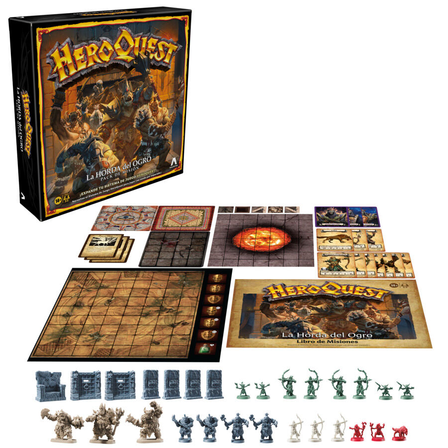 Expansion juego mesa La Horda del Ogro Heroquest español_1