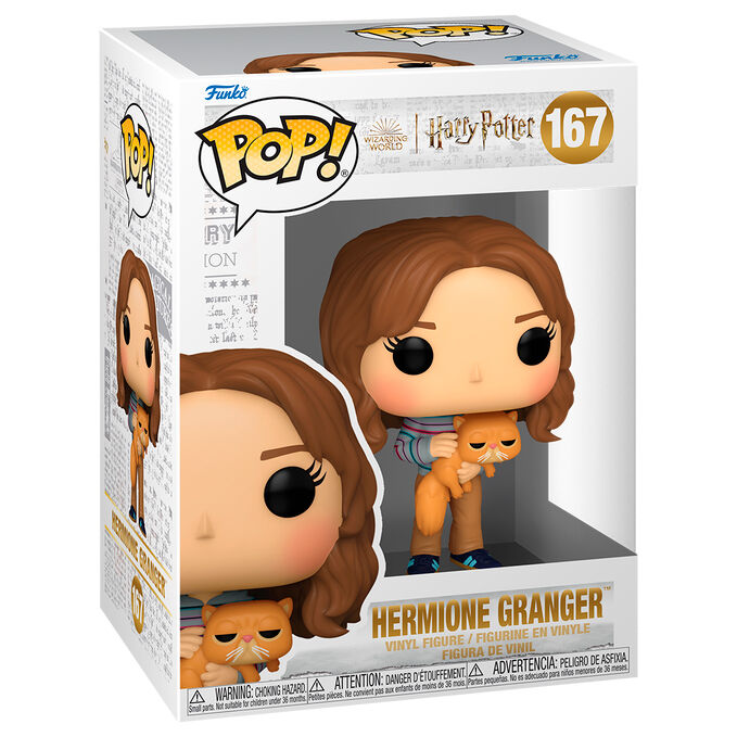 Funko POP figura Harry Potter y el Prisionero de Azkaban - Hermione Granger with Crookshanks_1
