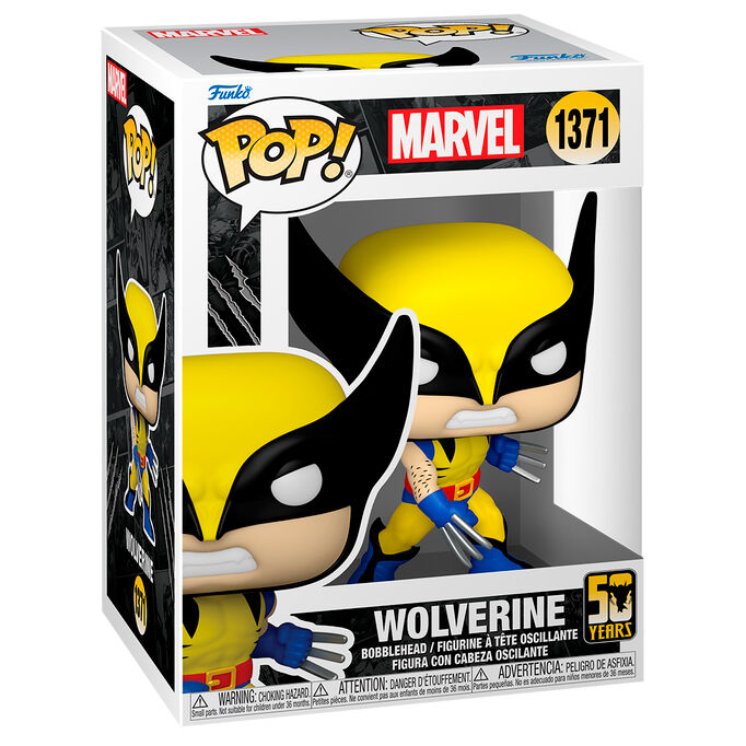 Funko POP figura Marvel Lobezno 50 Aniversario - Lobezno Classic Suit_1
