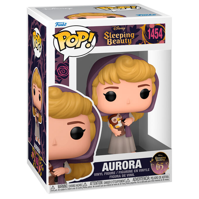 Funko POP figura La Bella Durmiente - Aurora with Owl_1
