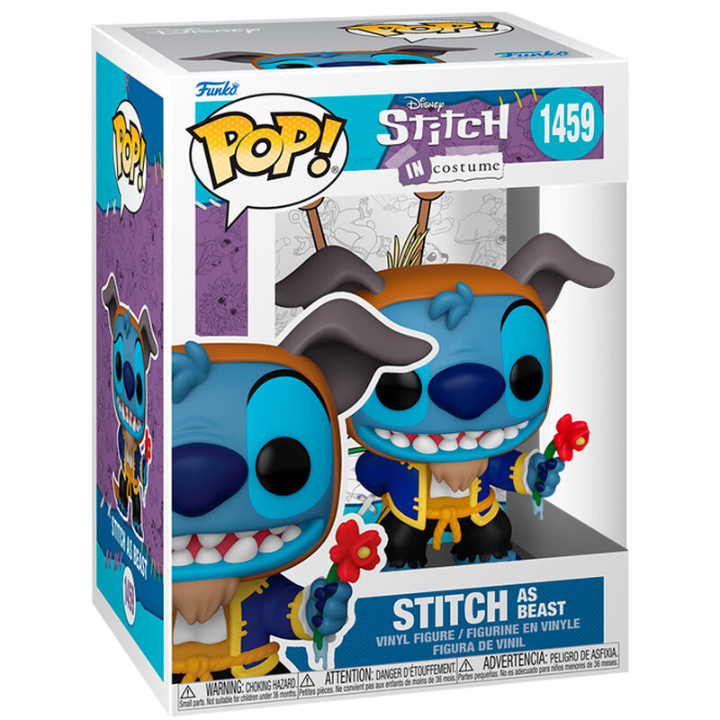 Funko POP figura Disney Stitch as Beast_1