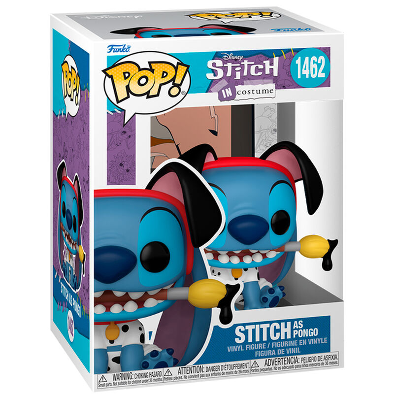 Funko POP figura Disney Stitch as Pongo_1