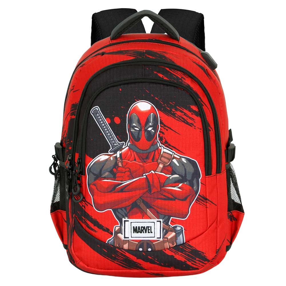 Mochila Plus Bad Deadpool Marvel 44cm_1