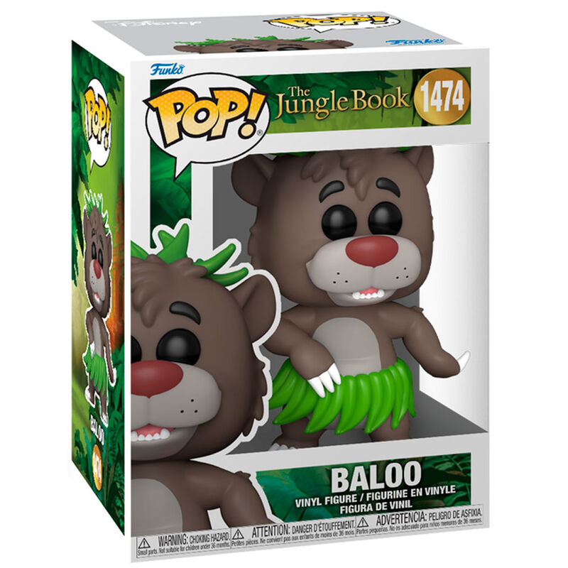 Funko POP figura Disney El Libro de la Selva Baloo_1