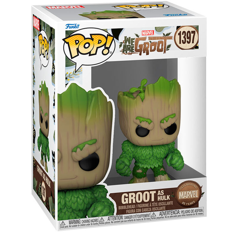 Funko POP figura Marvel We Are Groot - Groot as Hulk_1