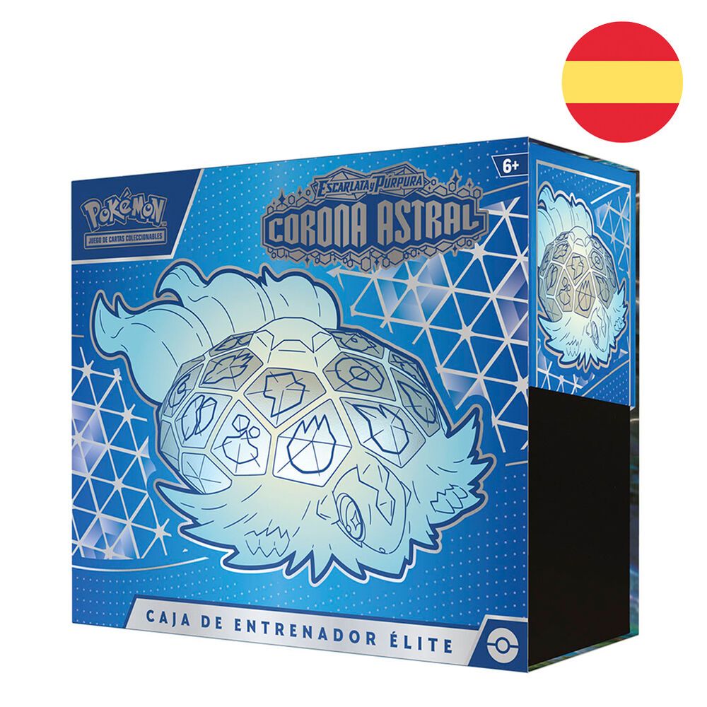 Estuche Entrenador Elite Corona Astral Escarlata & Purpura Pokemon español_1