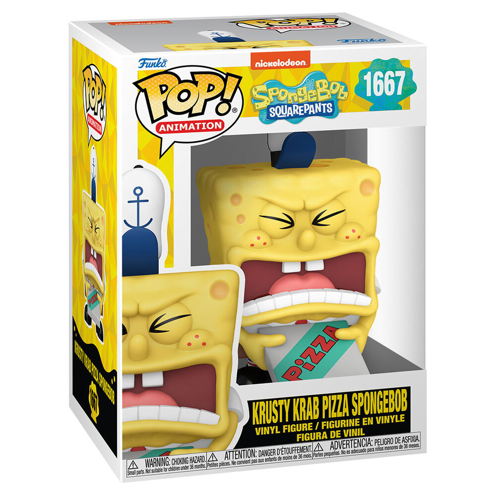 Funko POP figura Bob Esponja Krusty Krab Pizza Spongebob_1