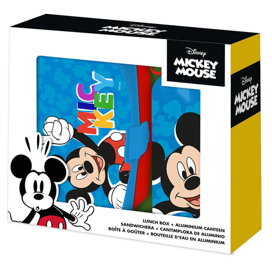 Set cantimplora + sandwichera Mickey Disney_1
