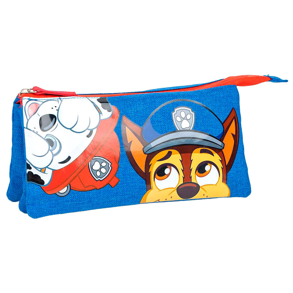 Estuche Patrulla Canina Paw Patrol triple_1