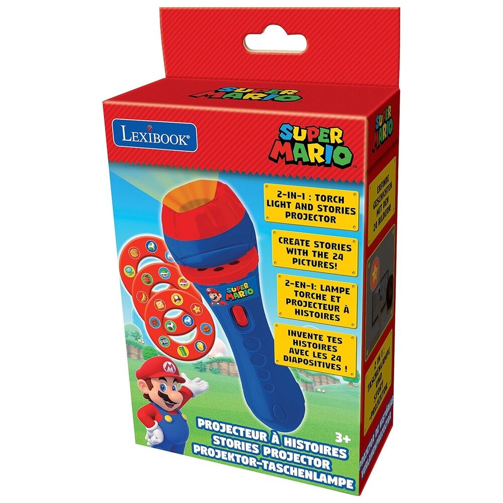 Linterna proyector cuentos Super Mario Bros_1