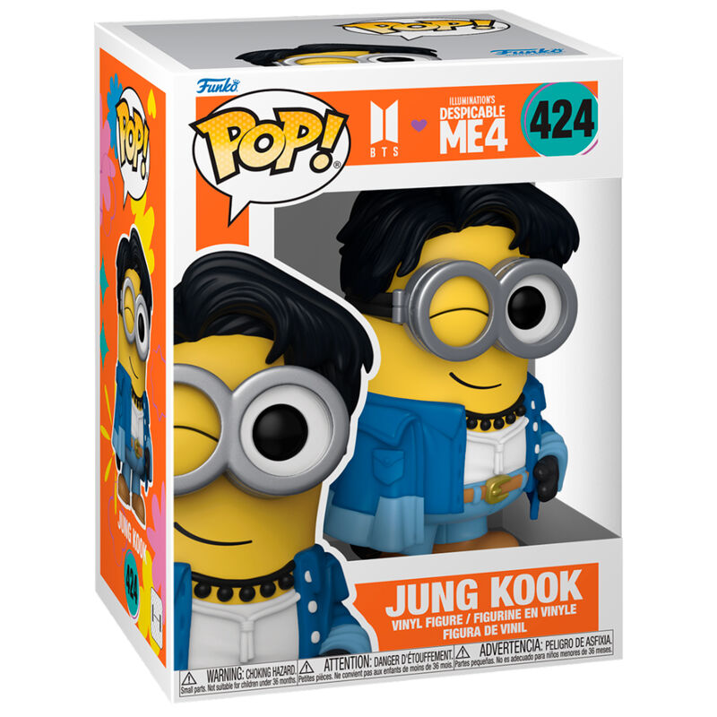 Funko POP figura Gru Mi Villano Favorito 4 Jung Kook Minion_1