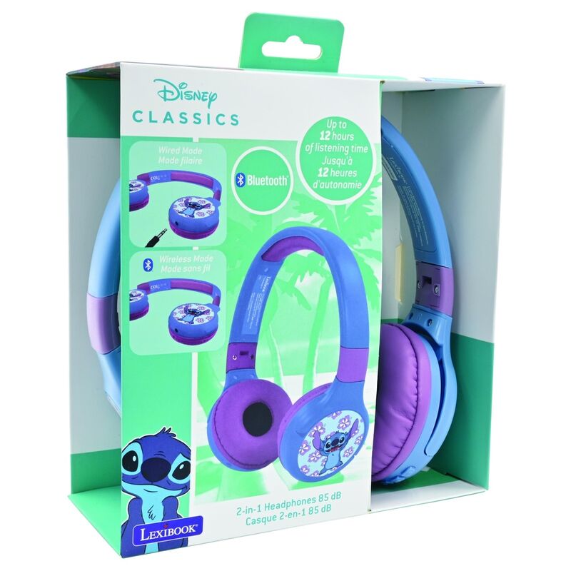 Auriculares inalambricos Bluetooth Stitch Disney_1