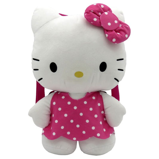 Mochila peluche Hello Kitty rosa 35cm_1
