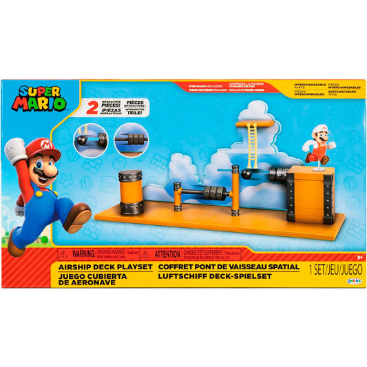 Playset Cubierta de la aeronave Super Mario Bros_1