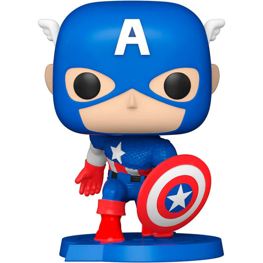 Figura POP Comic Cover Marvel Avengers Capitan America_1