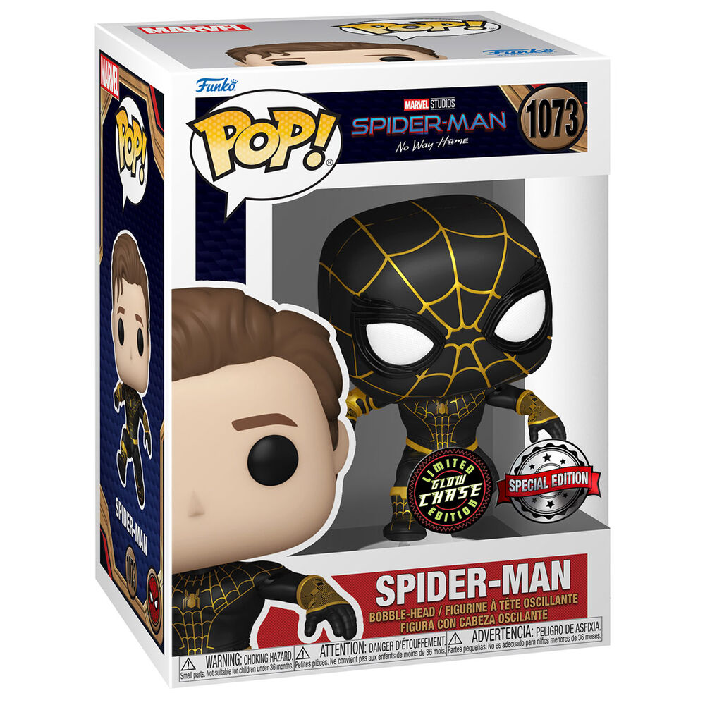 Figura POP Marvel Spider-Man No Way Home Spider-Man Exclusive Chase_1