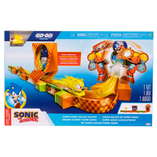 Playset Super Sonic Deluxe Go Go Racers Sonic_1