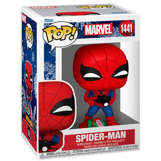 Funko POP figura Marvel Spider-Man with Gift_1