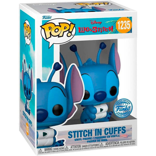 Figura POP Disney Lilo & Stitch - Stitch in Cuffs Exclusive_1