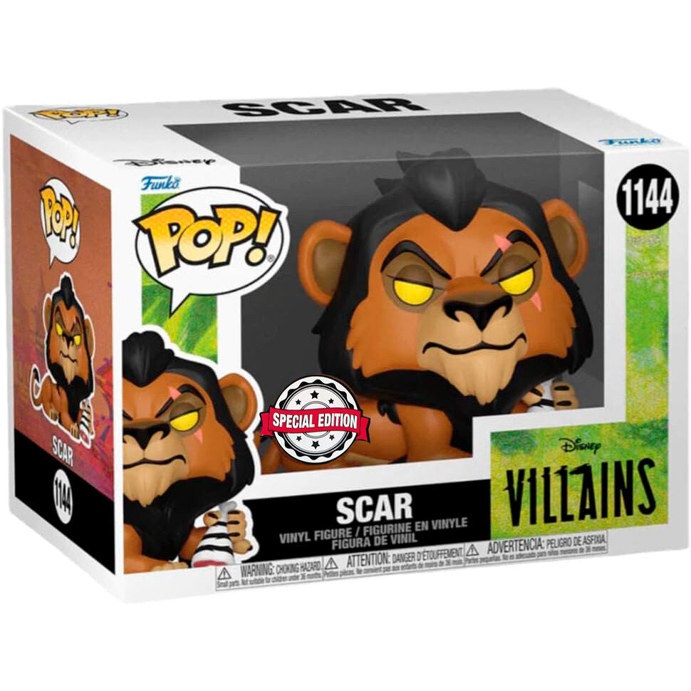Figura POP Disney Villains El Rey Leon Scar Exclusive_1