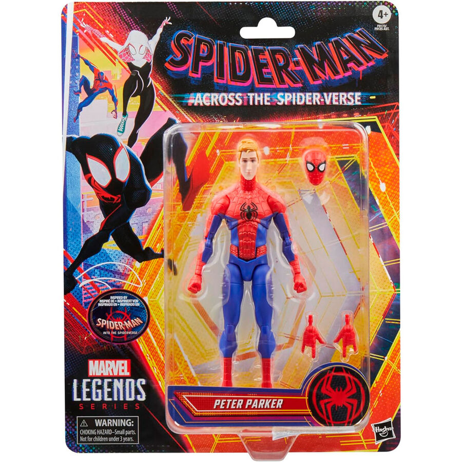 Figura Peter Parker Across The Spider-Verse Spider-Man Marvel 15cm_1
