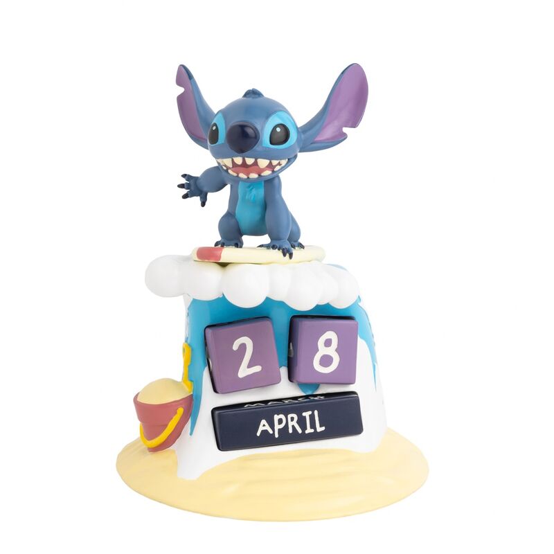 Calendario Perpetuo 3D Surfer Stitch Disney_1