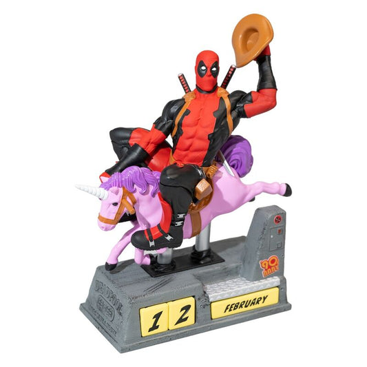 Calendario Perpetuo 3D Deadpool Marvel_1
