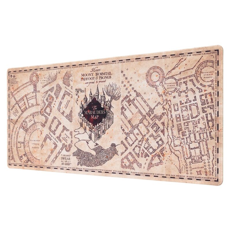 Alfombrilla gaming Mapa del Merodeador Harry Potter_1