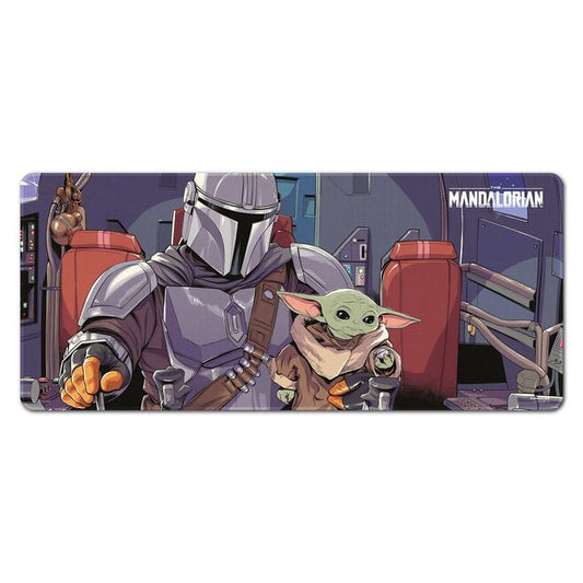Alfombrilla gaming Mandalorian & Child Star Wars_1